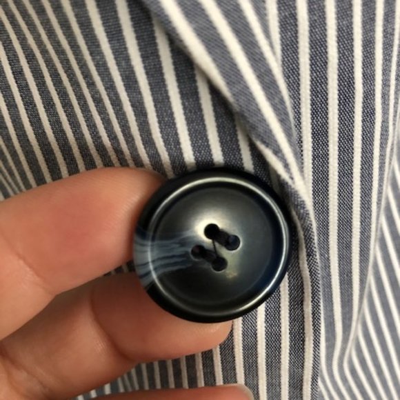 Jones Studio Striped Jacket Size 14W - Picture 4 of 6